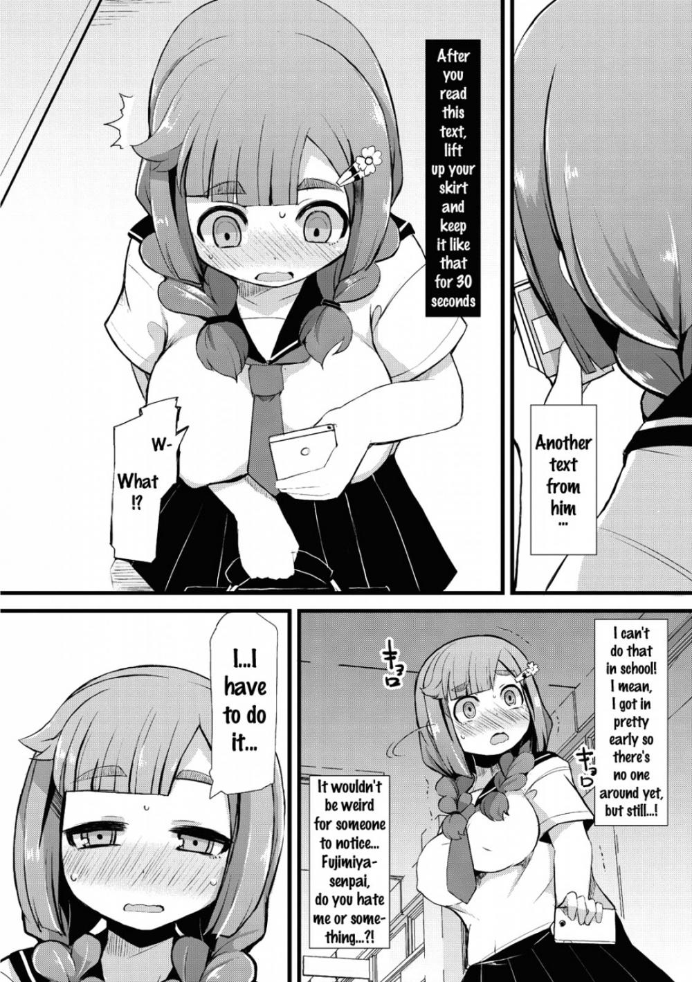 Hentai Manga Comic-A Large Breasted Honor Student Makes The Big Change to Perverted Masochist-Chapter 7-8